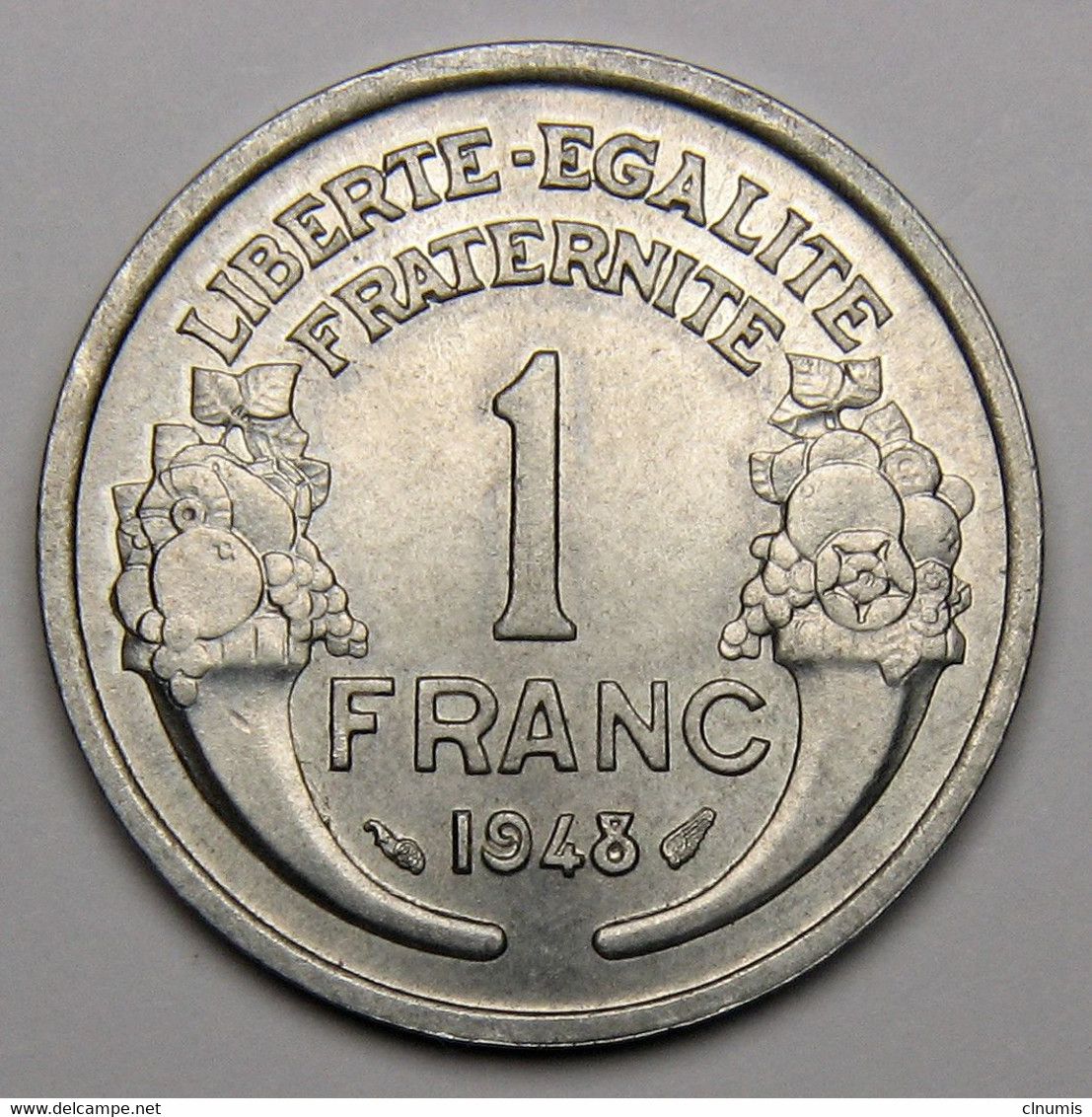 RARE En FDC ! 1 Franc Morlon 1948, Aluminium - IV° République - 1 Franc