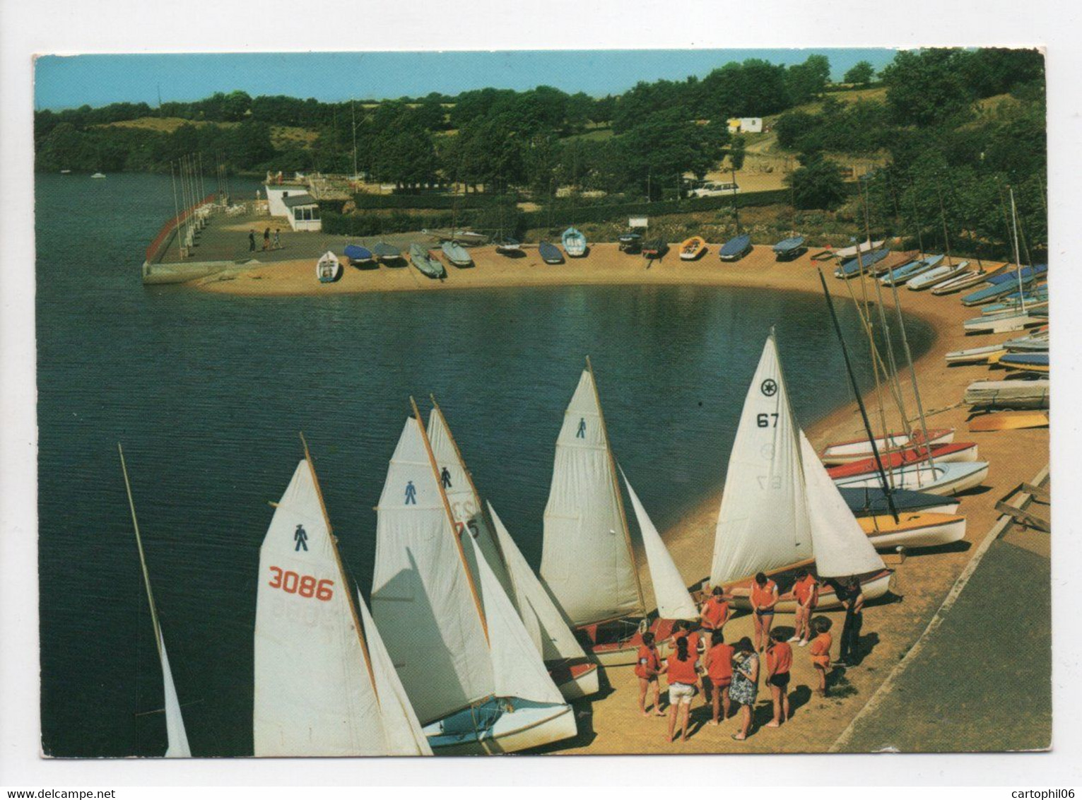 - CPM CHOLET (49) - Le Ribou - L'Ecole De Voile 1980 - Editions ARTAUD N° 23 - - Cholet