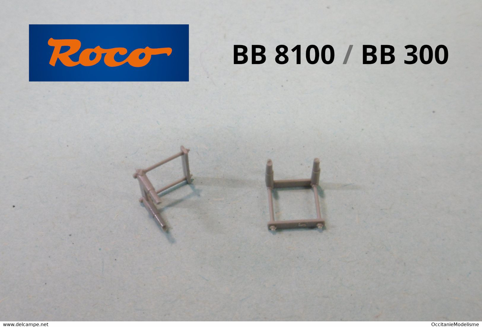 Roco - 2 MARCHEPIEDS Gris Pour BB 8100 Et BB 300 Marche-pied HO 1/87 - Locomotives