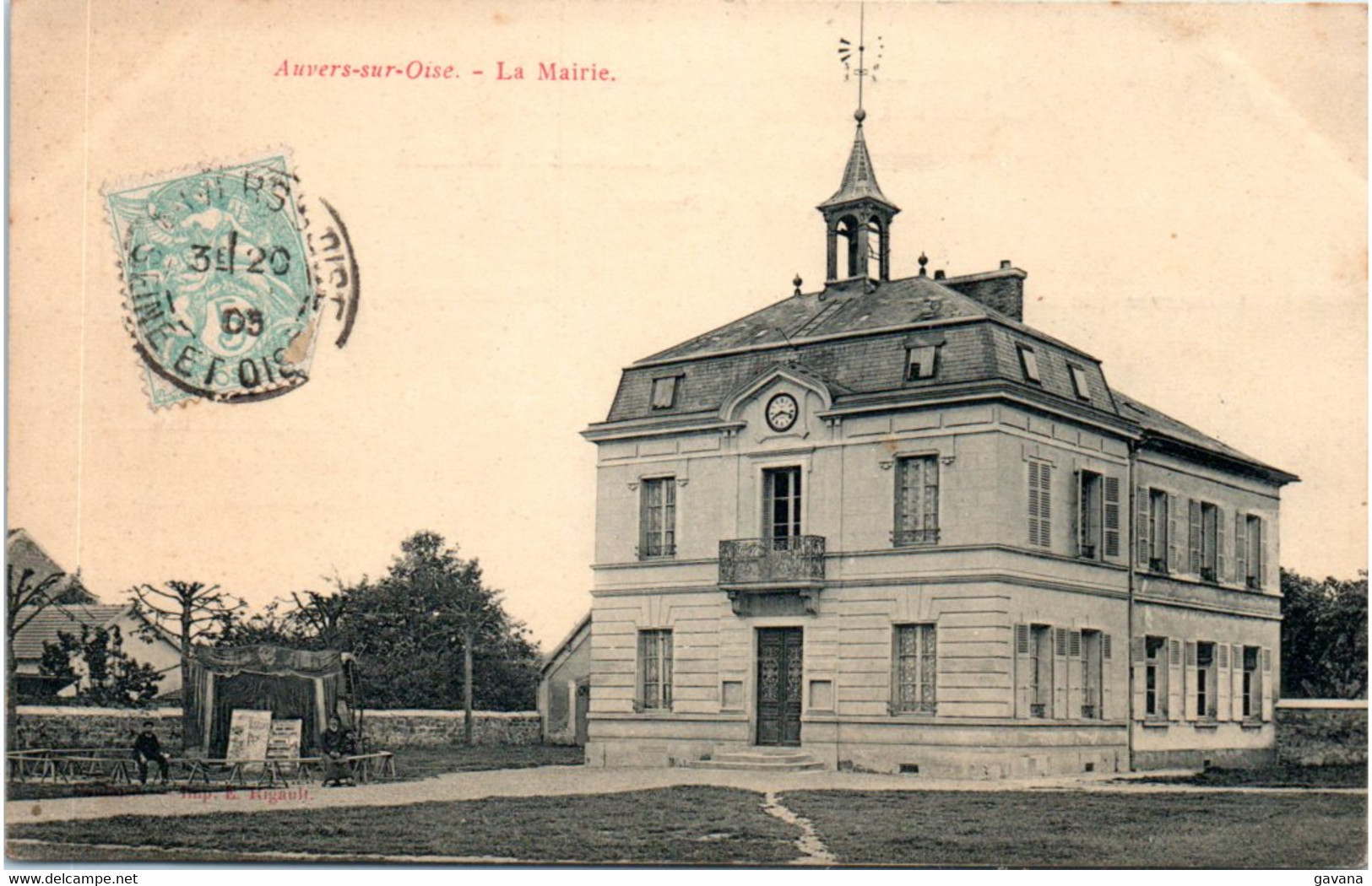 95 AUVERS-sur-OISE - La Mairie - Auvers Sur Oise