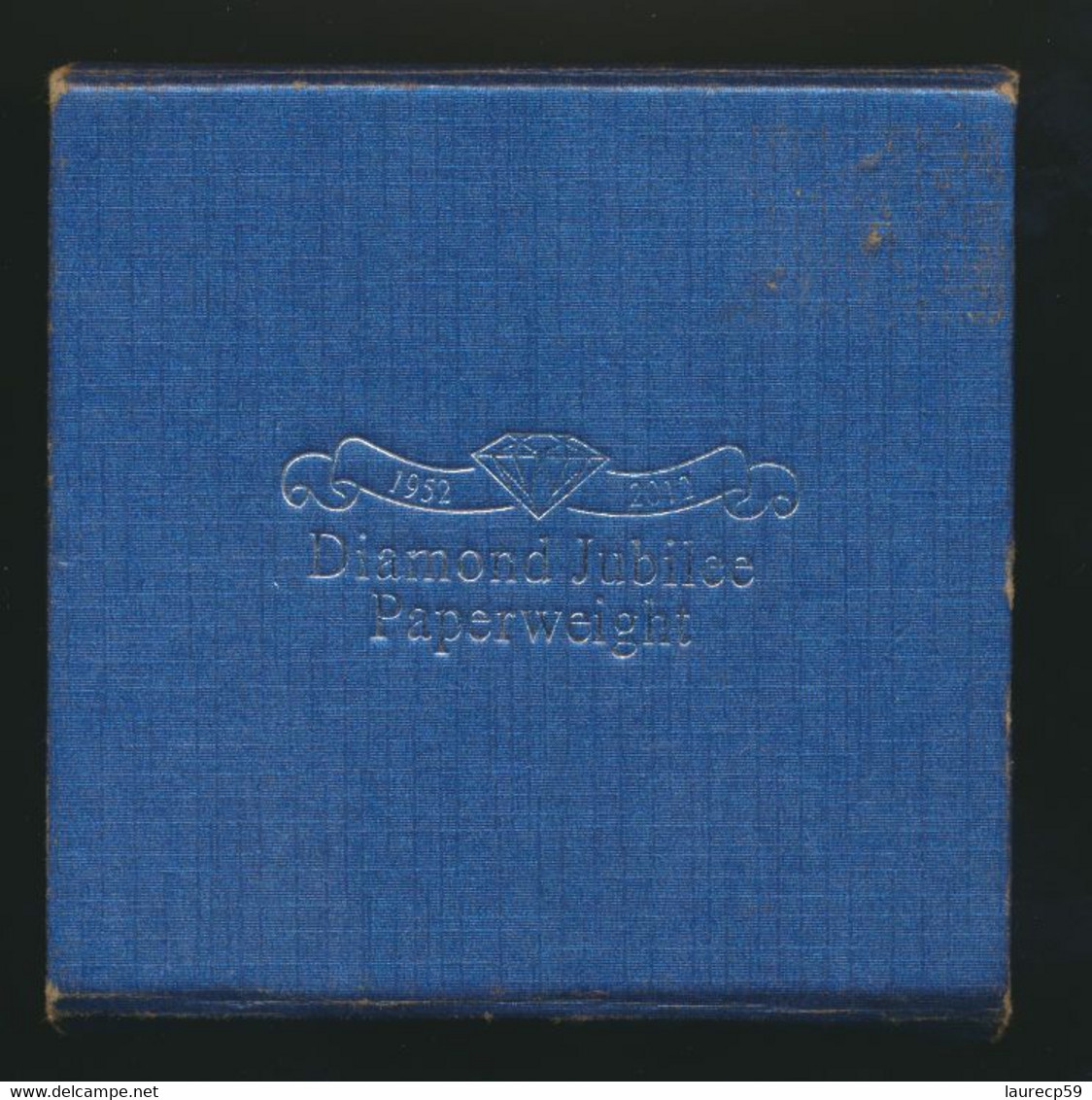 Sulfure -- Boule De Verre - Paperweight -  Souvenir Du Jubilé De La Reine Elizabeth II - 1952 -2012- England - Paper-weights