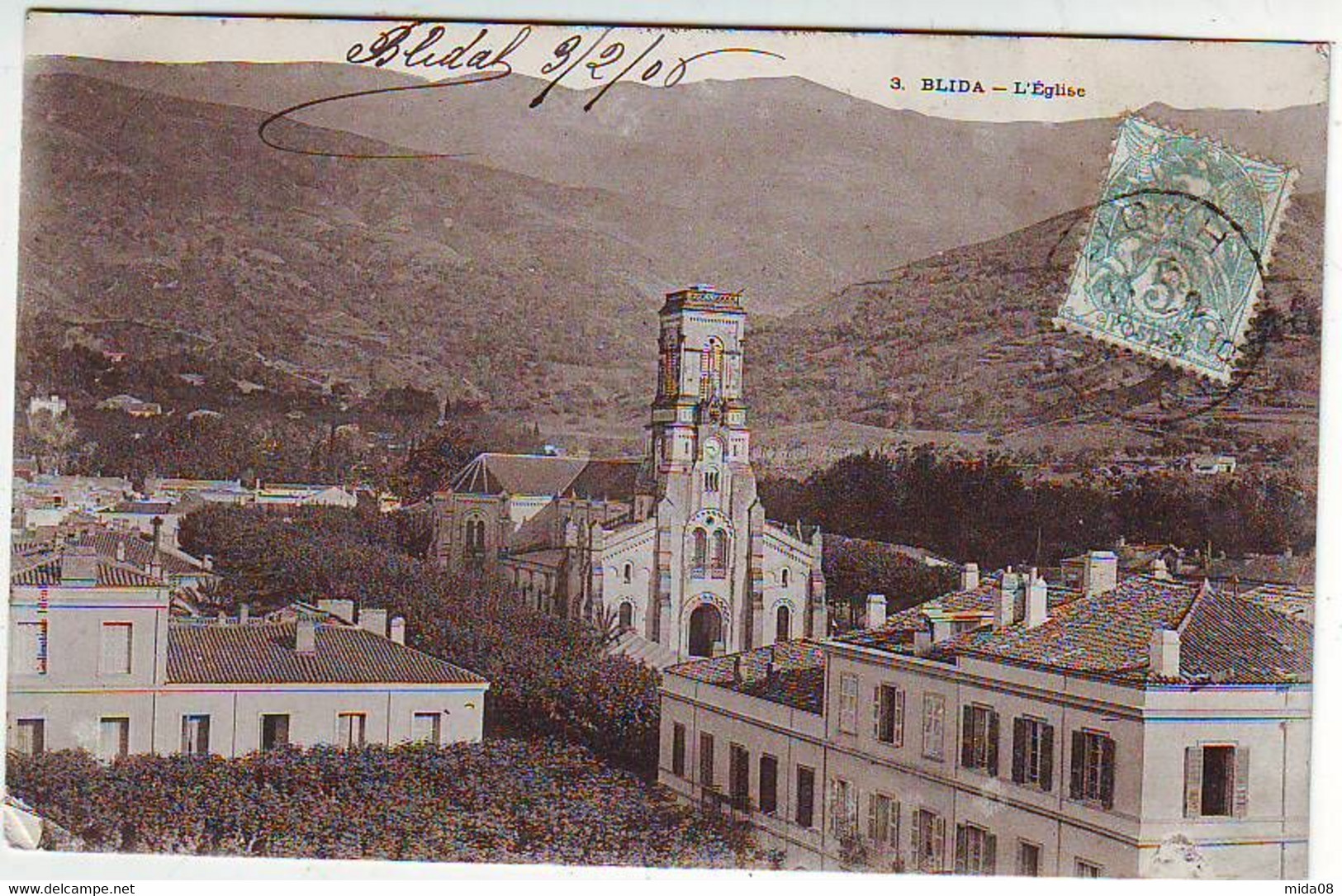 BLIDA . L'EGLISE - Blida