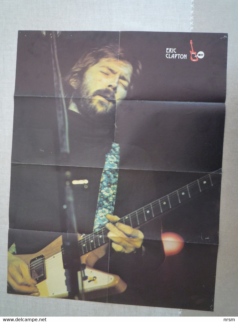 Poster Années 70 / Beatles & Eric Clapton / Best - Manifesti & Poster