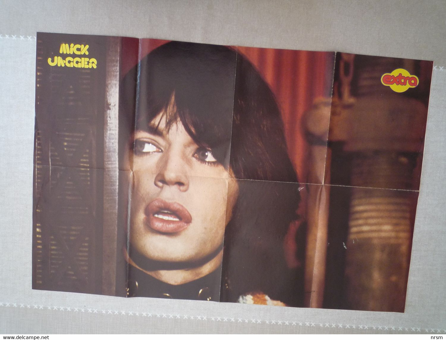 Poster Années 70 / David Bowie & Mick Jagger / Extra - Manifesti & Poster