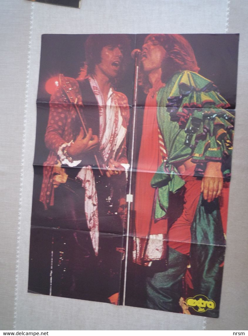 Poster Années 70 / Rolling Stones & ? / Extra - Affiches & Posters