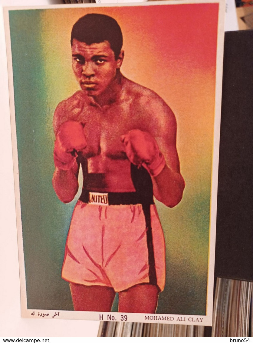 Cartolina  Muhammad Ali Mohammed Cassius Clay - Boxing