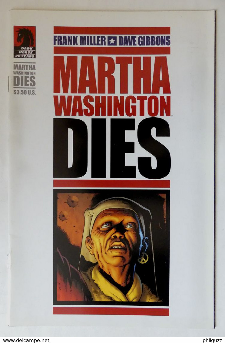 Dark Horse COMICS MARTHA WASHINGTON DIES FRANK MILLER DAVE GIBBONS BD - Altri Editori