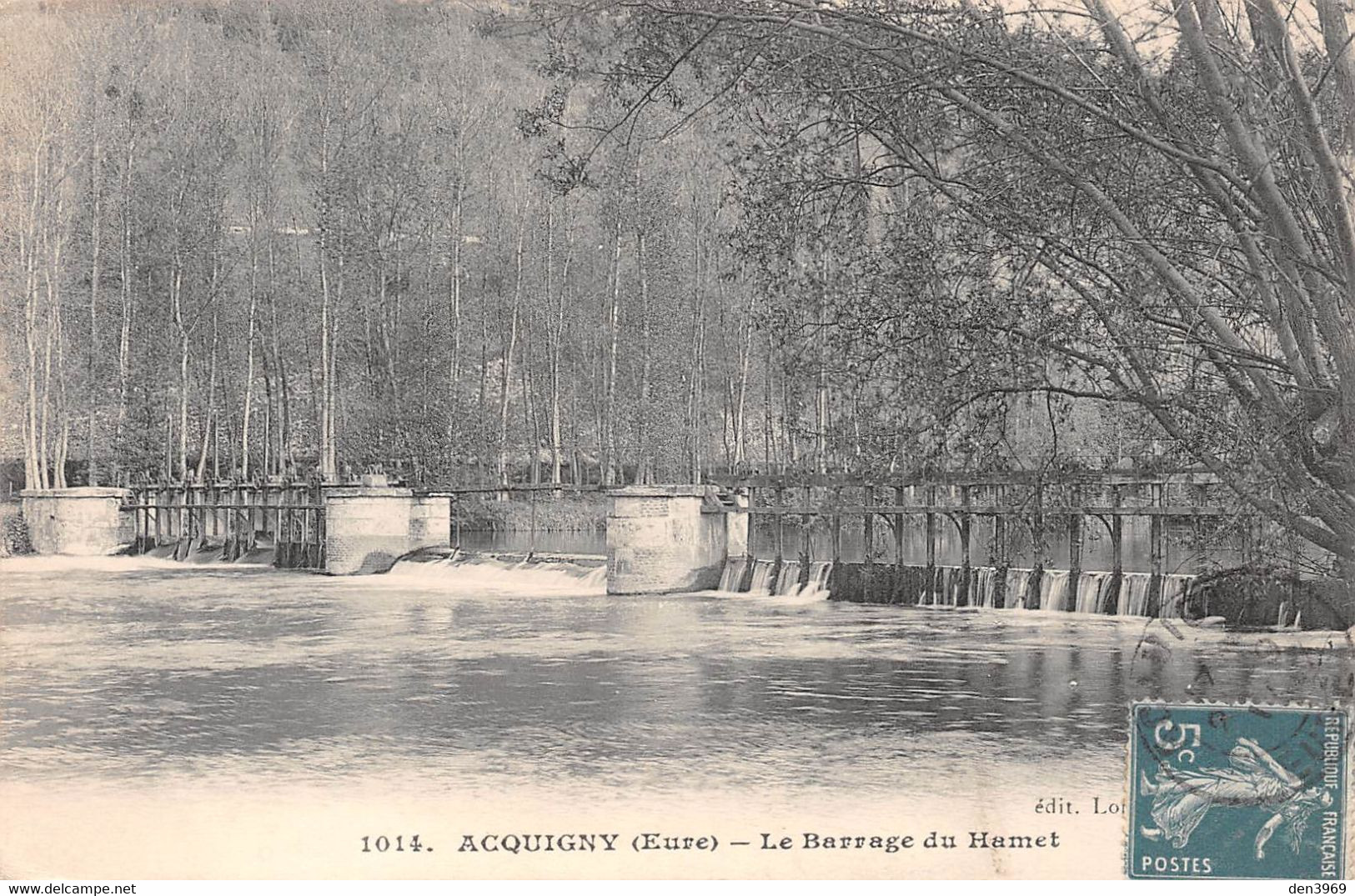 ACQUIGNY (Eure) - Le Barrage Du Hamet - Acquigny