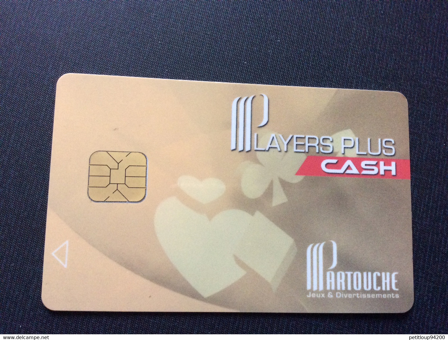 CARTE DE CASINO PARTOUCHE  Players Plus Cash - Cartes De Casino