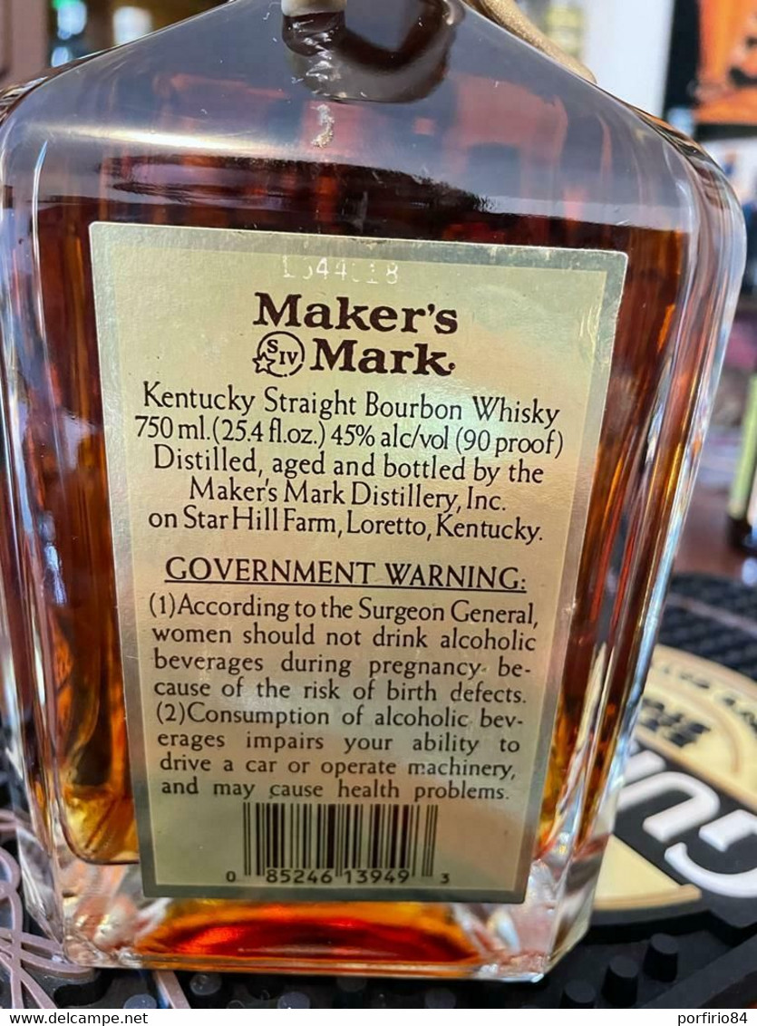 RARO KENTUCKY BOURBON DELLA MAKER'S MARK VIP RELEASE ANNI 90 - INTROVABILE - Whisky