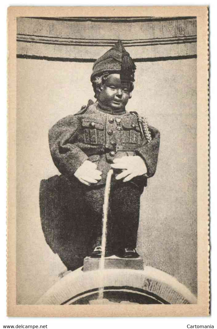 Bruxelles - Manneken-Pis As A Belgian Soldier - Brussel (Stad)