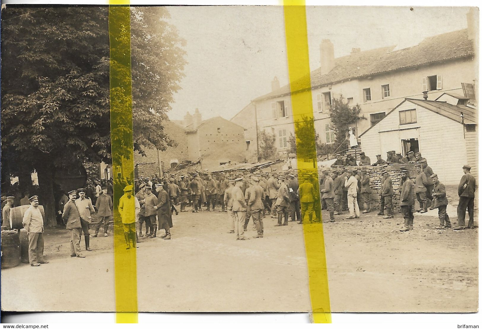 54 MEURTHE ET MOSELLE CHAMBLEY CARTE PHOTO ALLEMANDE MILITARIA 1914/1918 WW1 WK1 - Chambley Bussieres