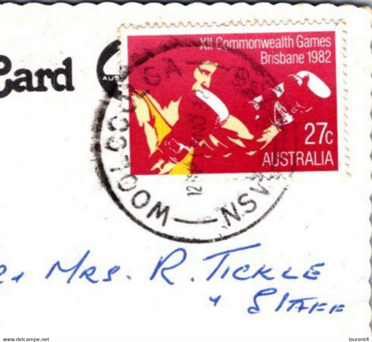 (1 H 13) Australia - NSW - Coffs Harbour (posted With 1982 Commonwealth Games Stamp) - Coffs Harbour