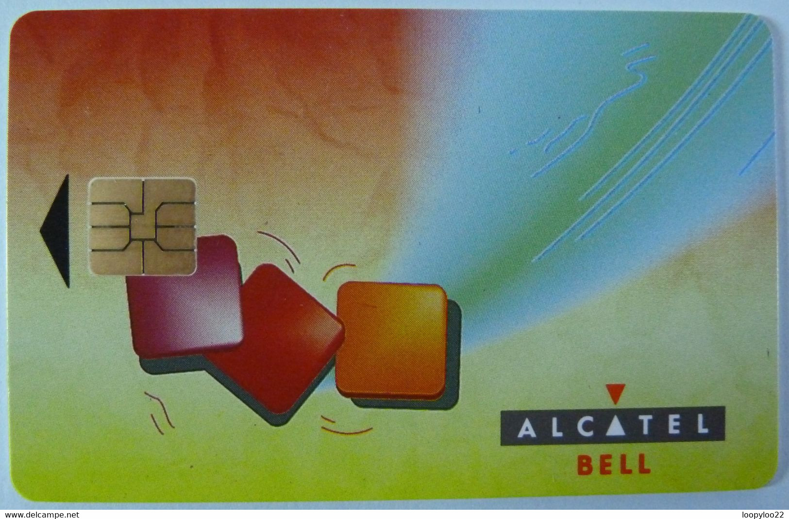 BELGIUM - Alcatel - Bell - Chip - Smart Card Demo - First Trial Issue - Mint - Servizi E Test
