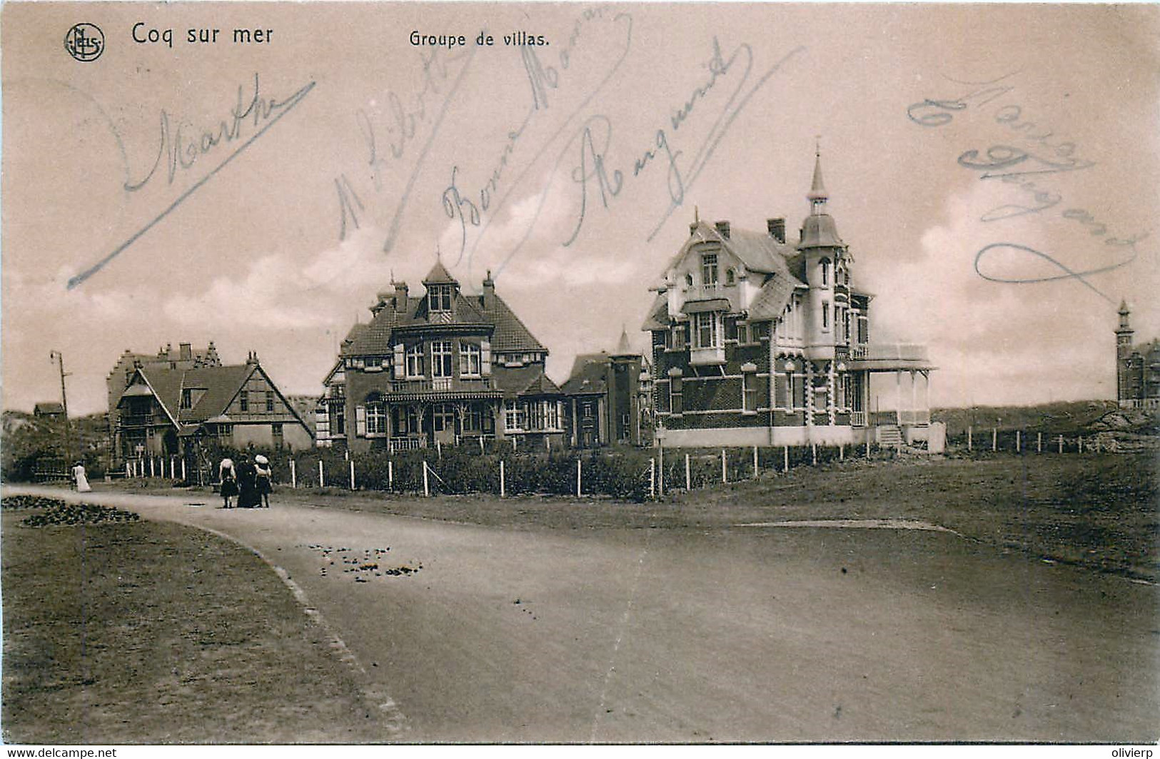 Belgique - De Haan - Coq-sur-Mer - Groupe De Villas - De Haan