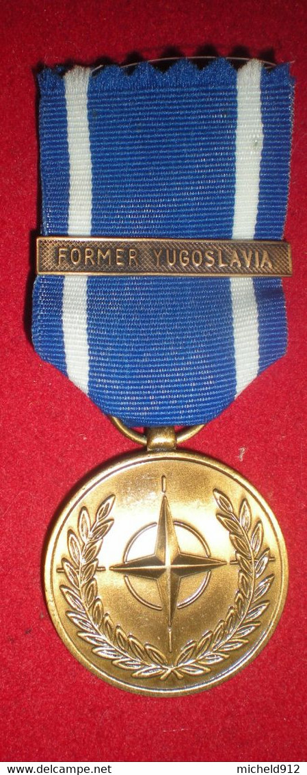 MEDAILLE OTAN -  AGRAFE FORMER YUGOSLAVIA - Stati Uniti