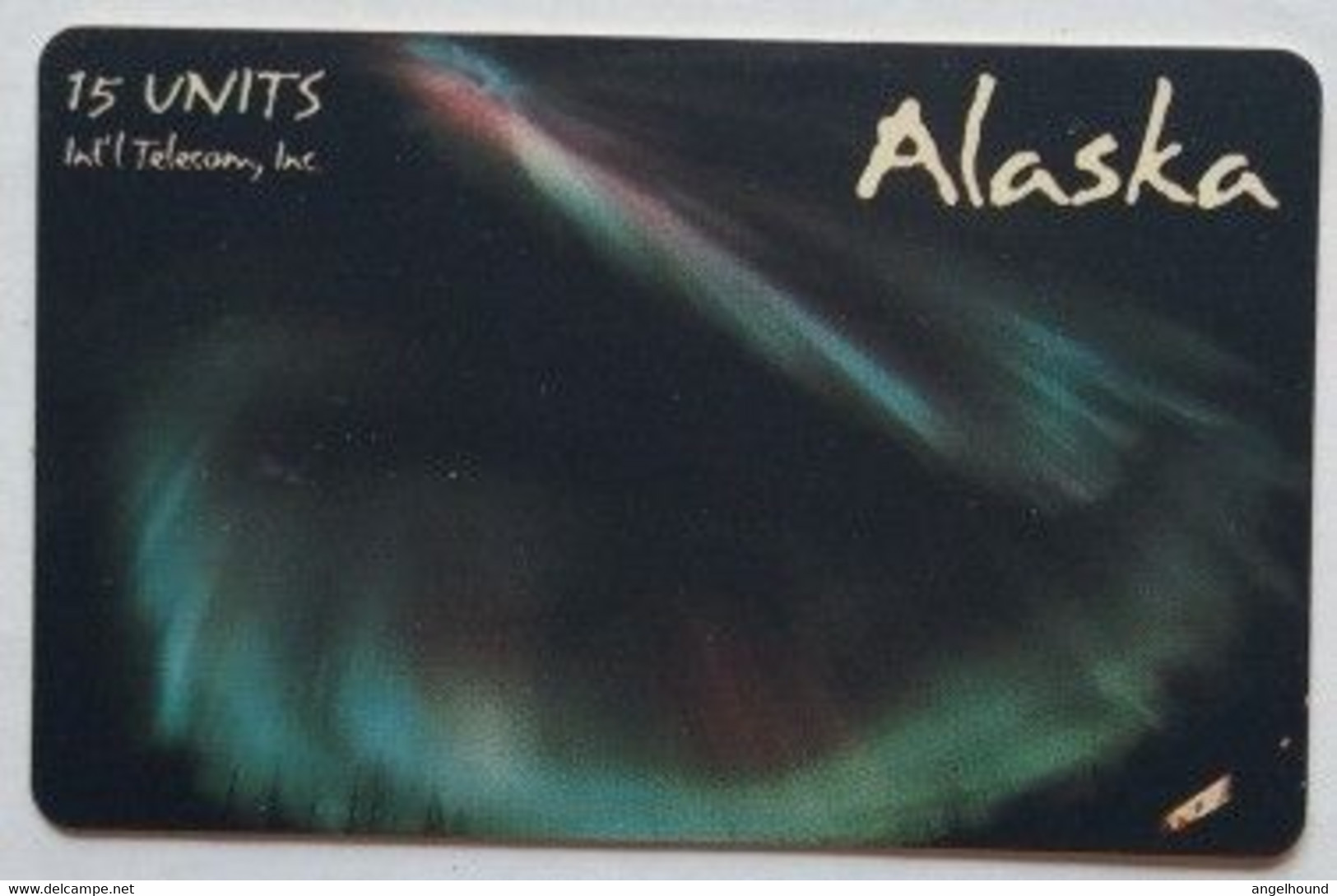 Alaska  15 Units Alaska Aurora - Cartes à Puce