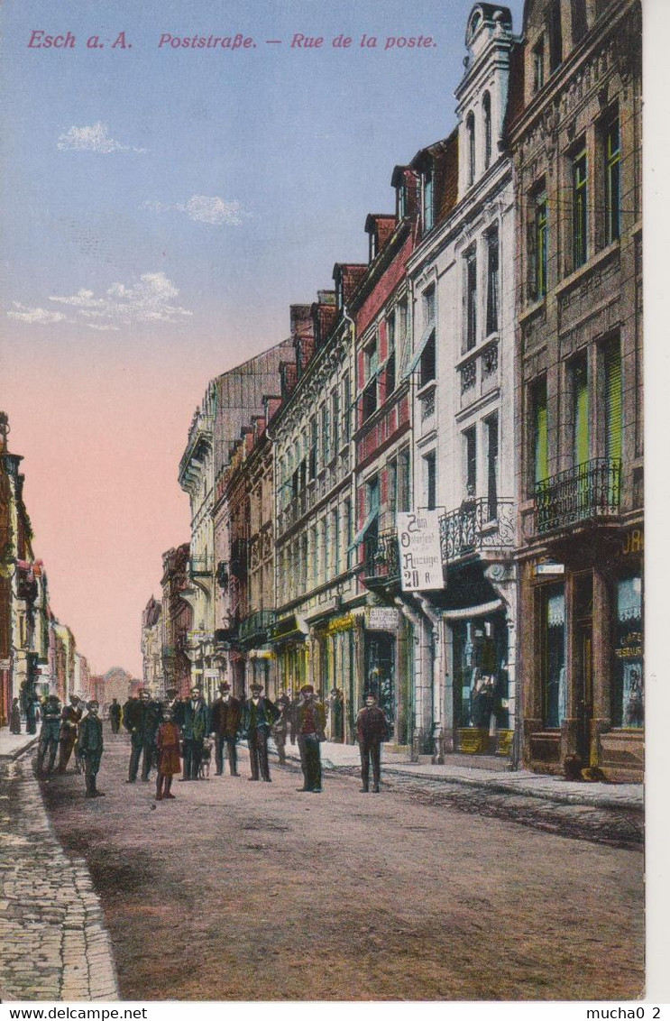 ESCH SUR ALZETTE - RUE DE LA POSTE - Esch-Alzette