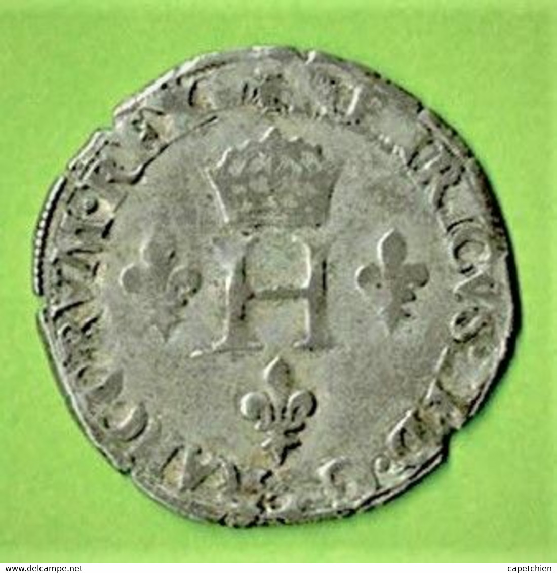 FRANCE / HENRI II / DEMI GROS DE NESLE / 1551 A / PARIS / TTB+ - 1547-1559 Heinrich II.