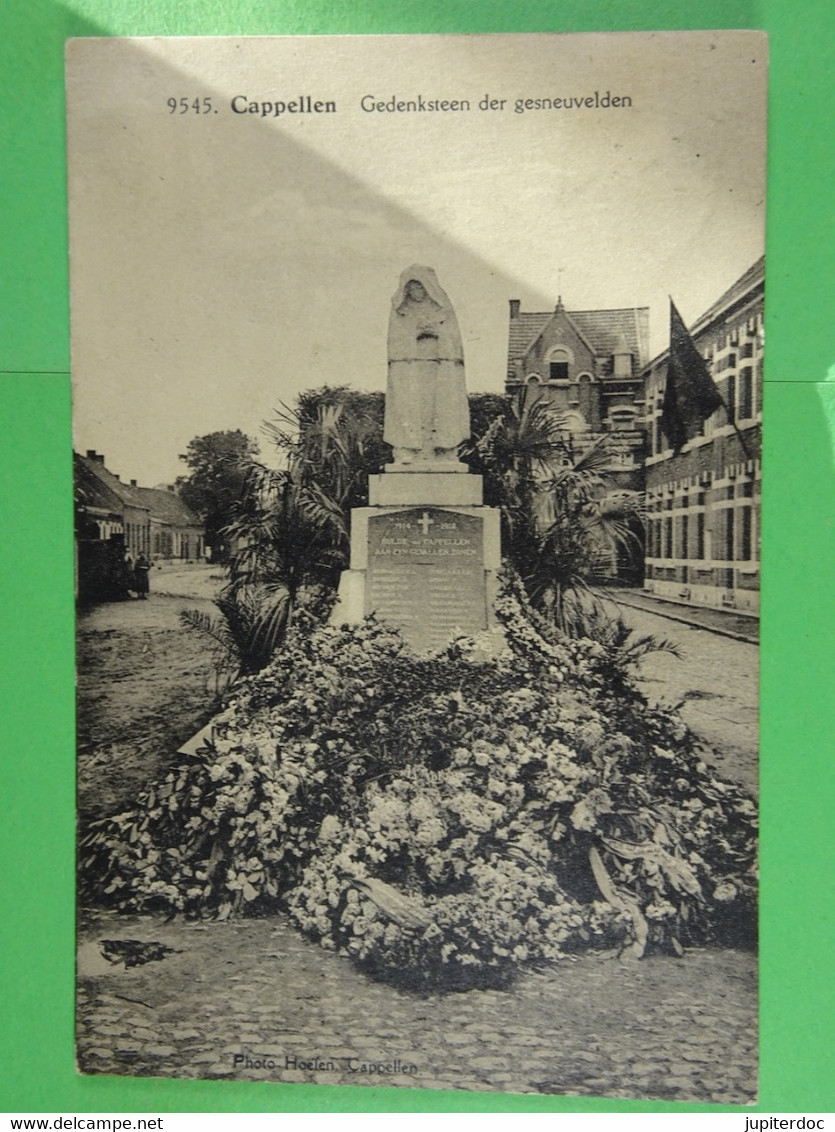 Kapellen Capellen Gedenksteen Der Gesneuvelden - Kapellen