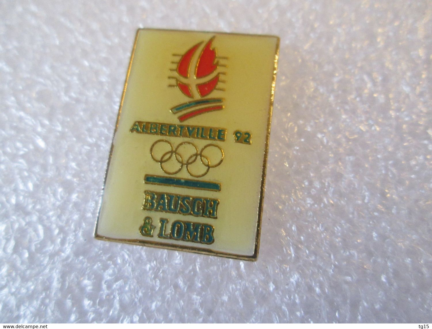 PIN'S    SPORT    BAUSCH & LOMB    ALBERTVILLE  92 - Jeux Olympiques