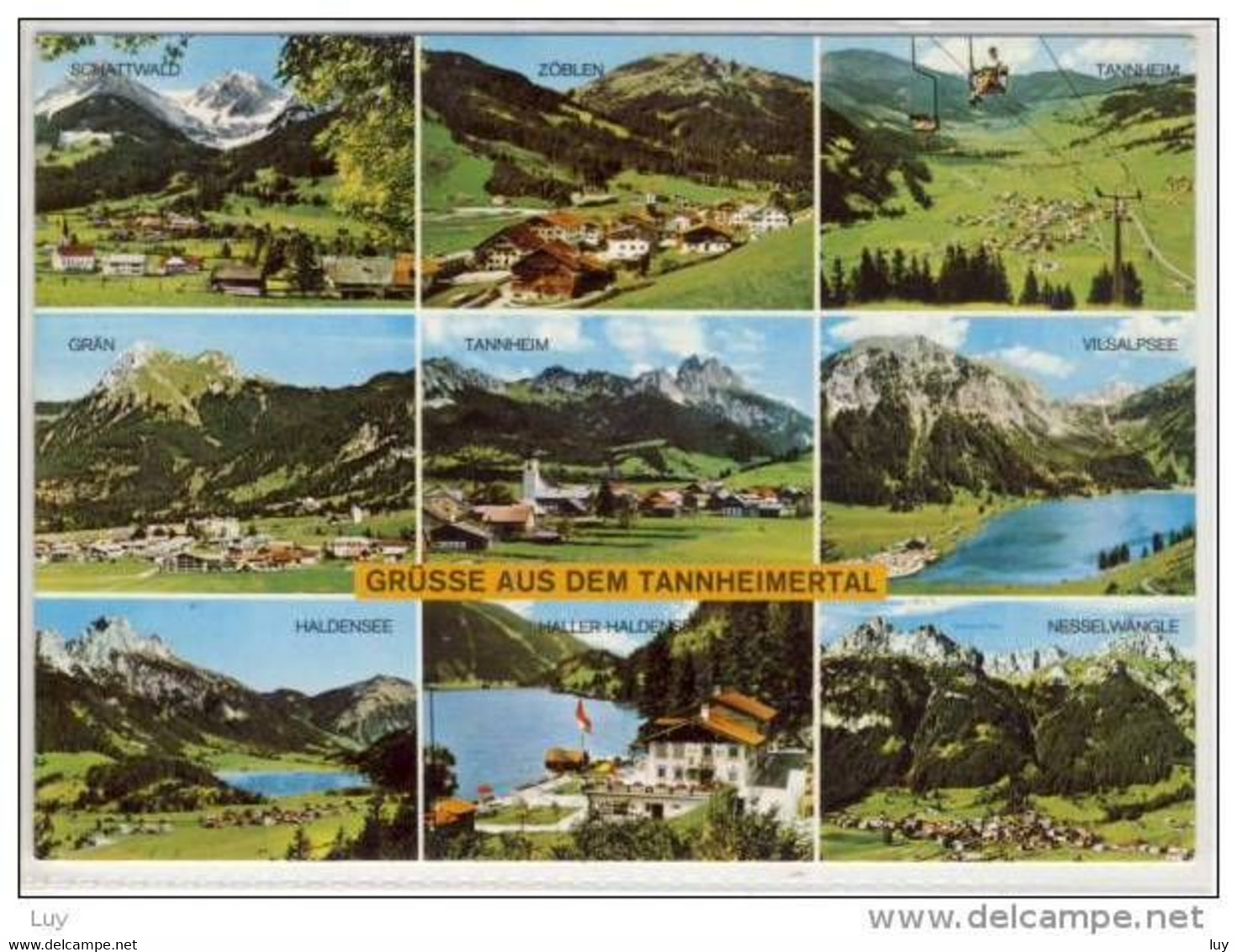 Grüsse Aus Dem TANNHEIMERTAL, Tirol - Mehrfachansicht - Tannheim