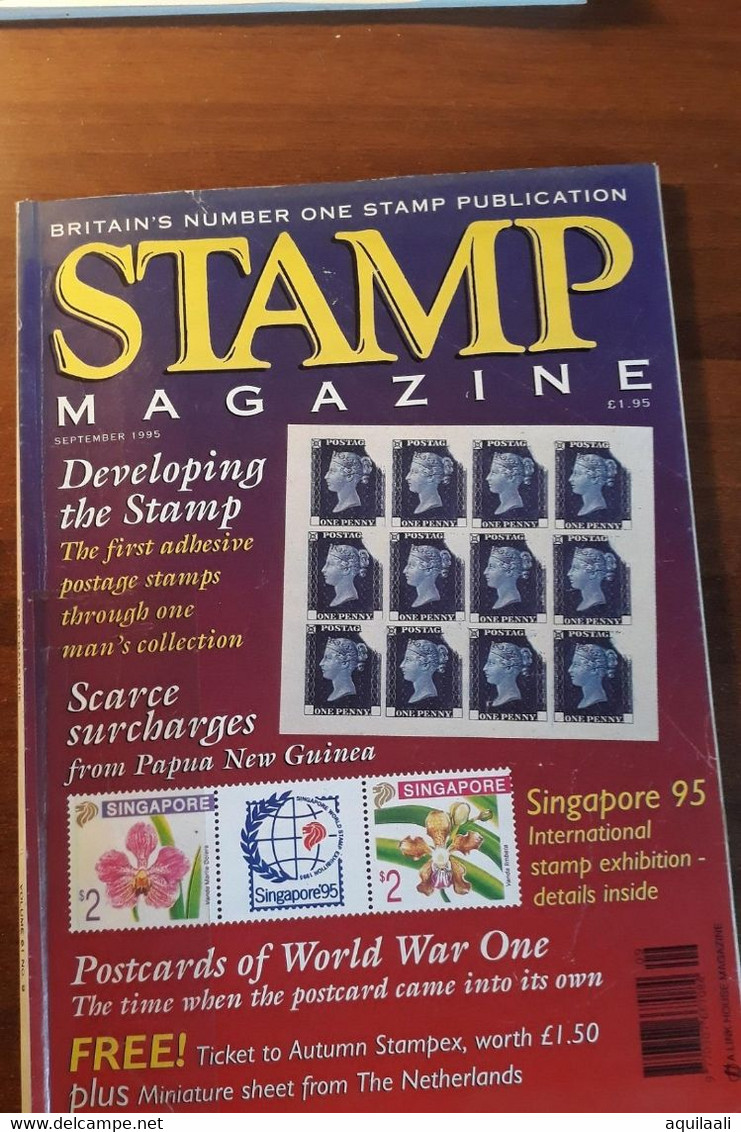 "STAMP MAGAZINE". EDIZIONE SETTEMBRE 1995. - Englisch (ab 1941)