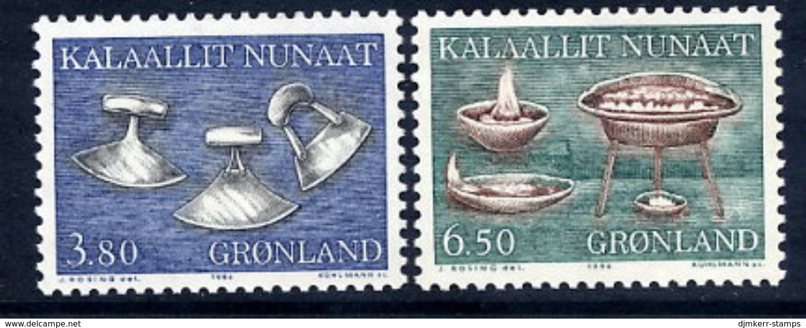 GREENLAND 1986 Historic Artefacts I MNH / **.   Michel 165-66 - Ongebruikt