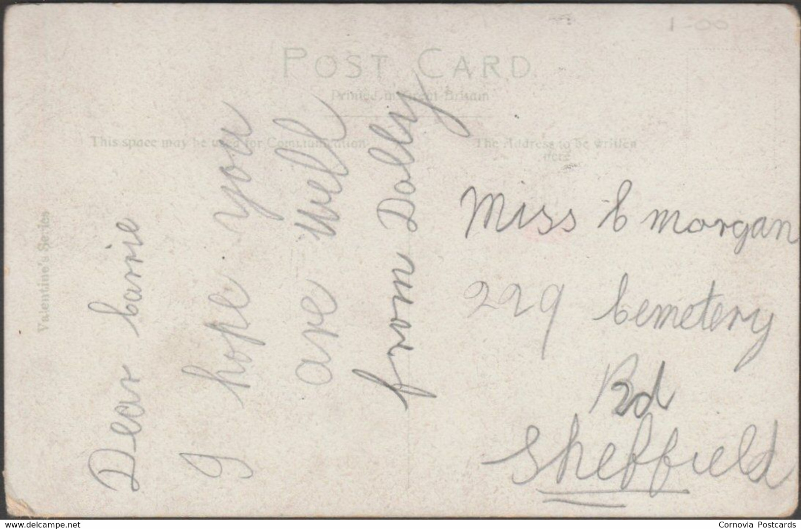 Haymarket, Sheffield, Yorkshire, C.1910s - Valentine's Postcard - Sheffield