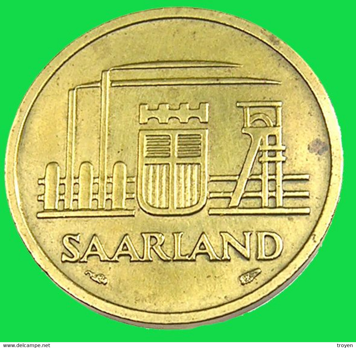 20 Francs - Sarre - Allemagne - 1954 - TTB - Cu.Alu - 20 Francos