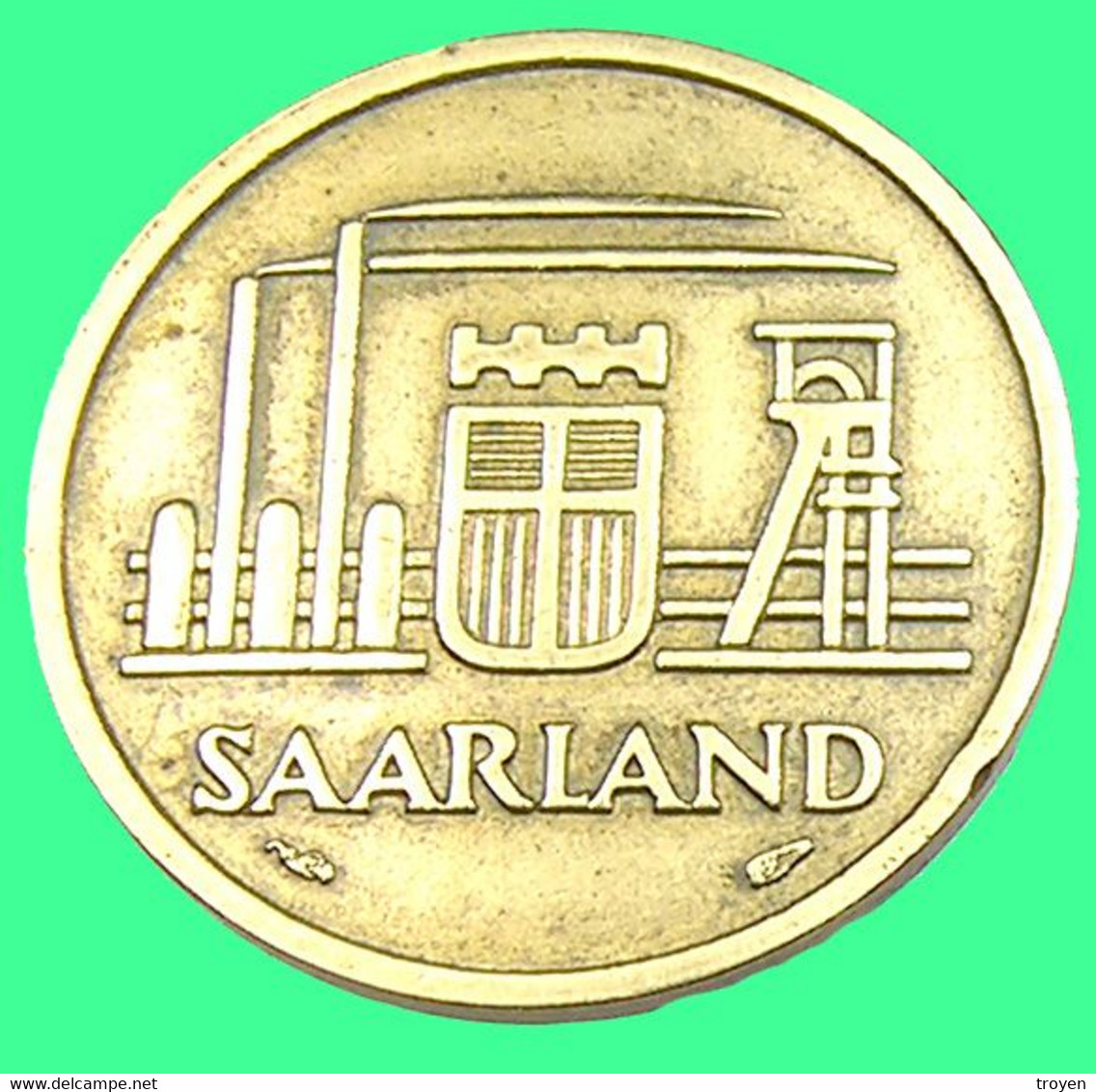 20 Francs - Sarre - Allemagne - 1954 - TTB - Cu.Alu - 20 Francos