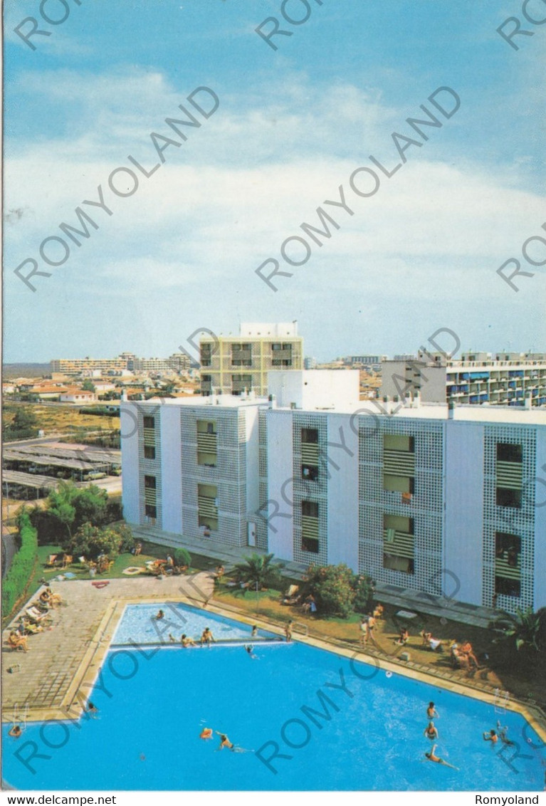 CARTOLINA  MATALASCANAS,HUELVA,ANDALUCIA,SPAGNA,HOTEL FIDALGO,VIAGGIATA 1980 - Huelva