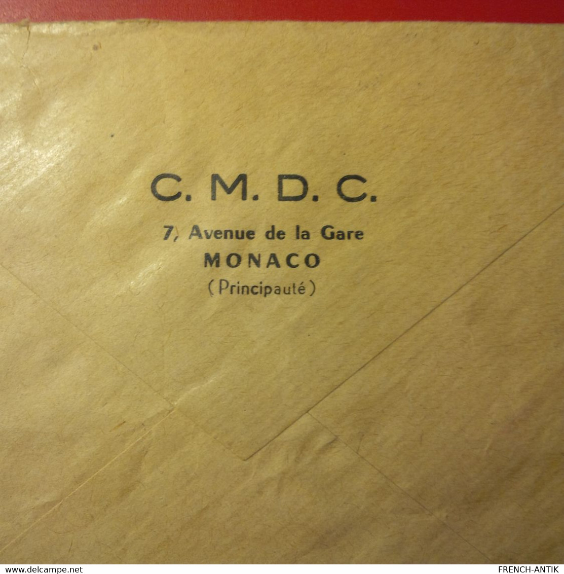 LETTRE MONACO POUR METZ - Covers & Documents