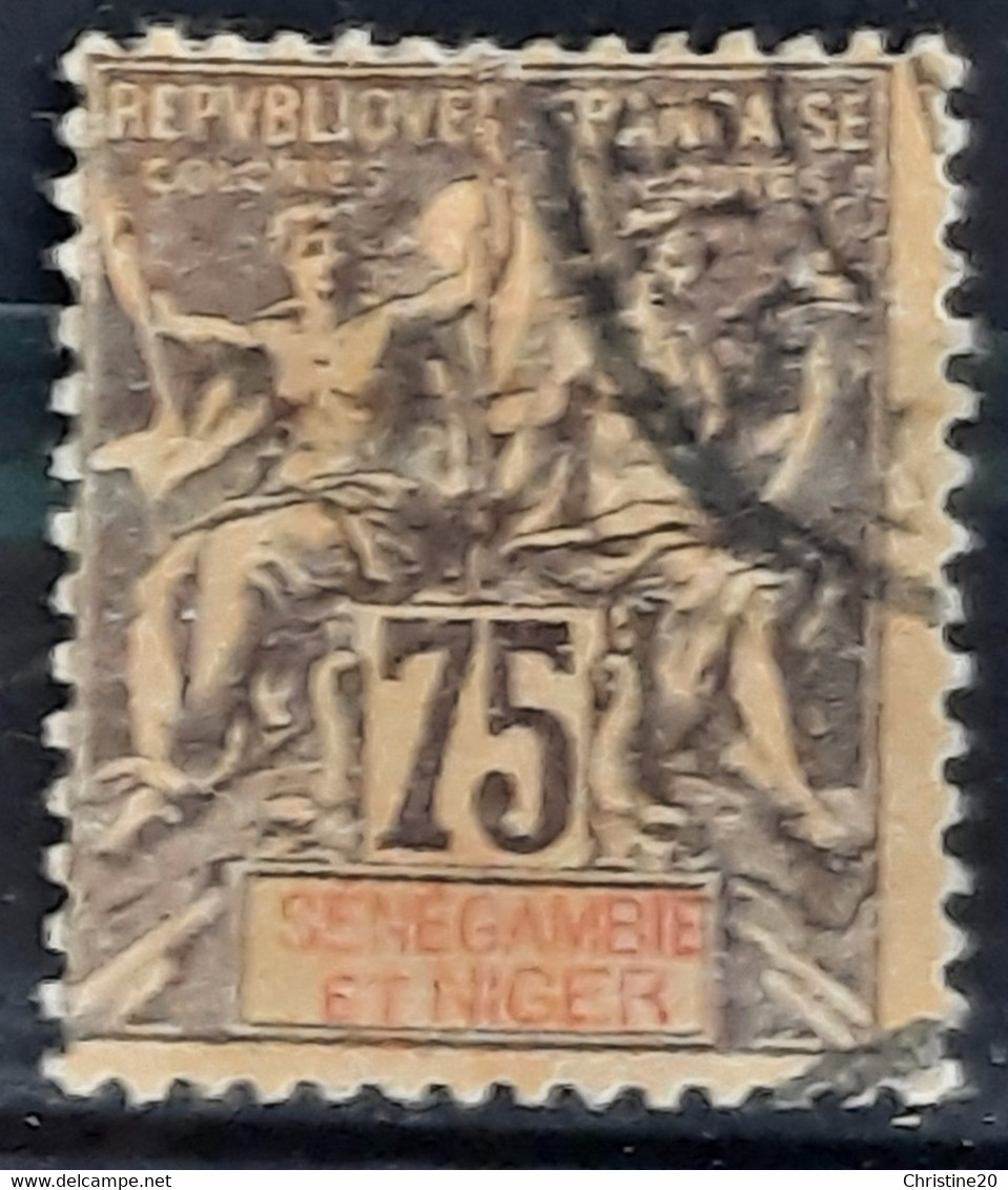 Sénégambie Et Niger 1903 N°12 Ob TB Cote 68€ - Oblitérés