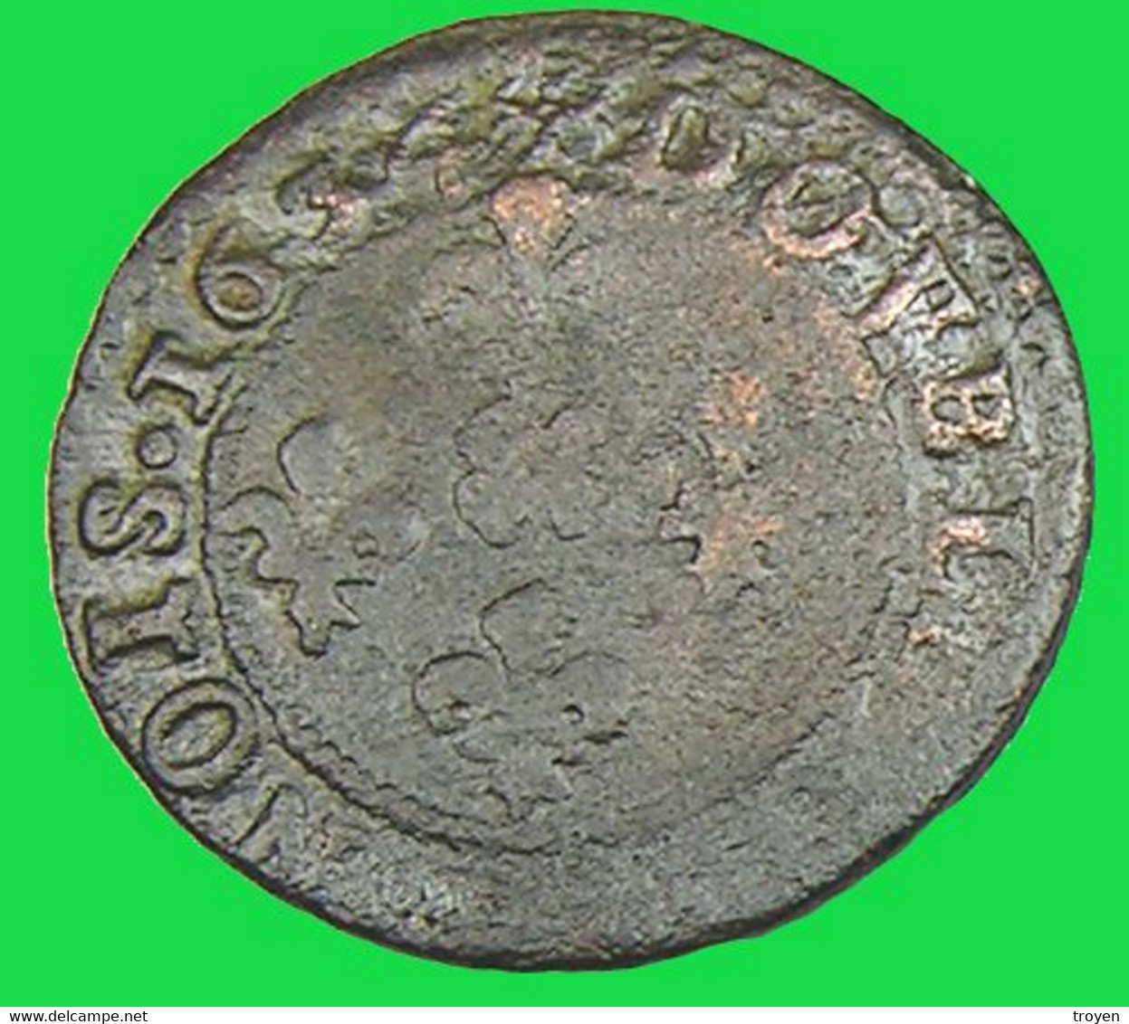 Cugnon - Belgique - Double Tournois - 1634 - Cuivre - TB + - - Andere & Zonder Classificatie