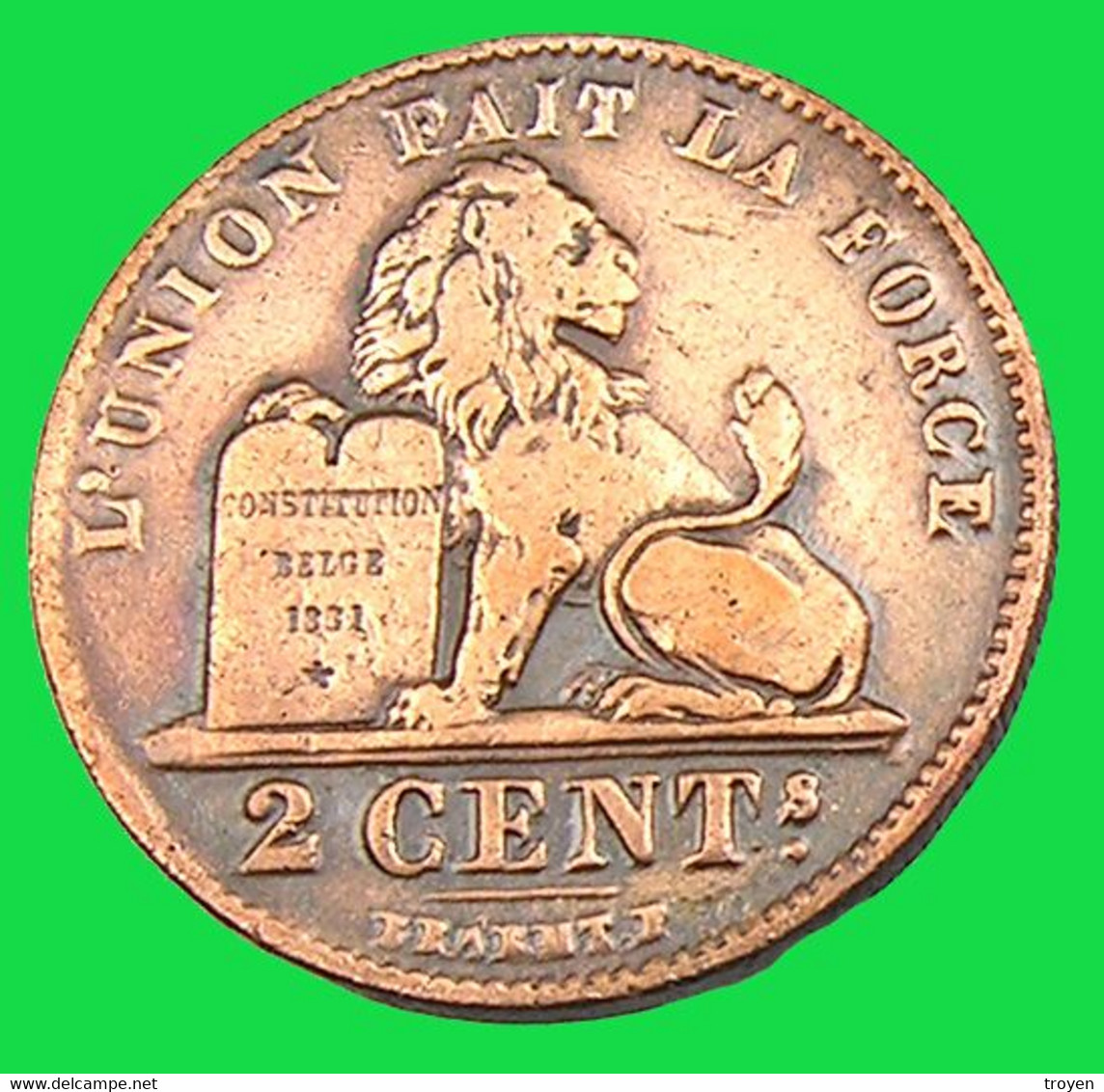 2 Centimes  - Belgique - 1909 - Cuivre - TB + - - 2 Cents