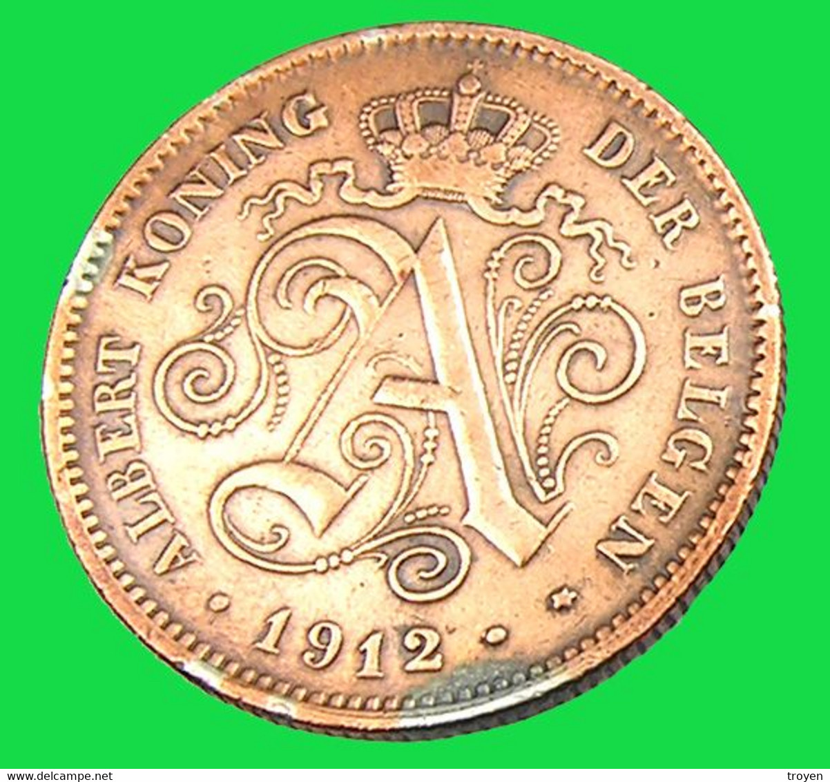 2 Centimes  - Belgique - 1912 - Cuivre - TTB  - - 2 Cents