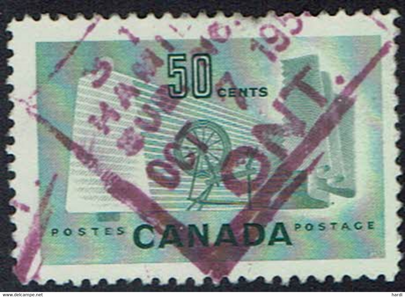 Kanada 1953, MiNr 289, Gestempelt - Gebruikt