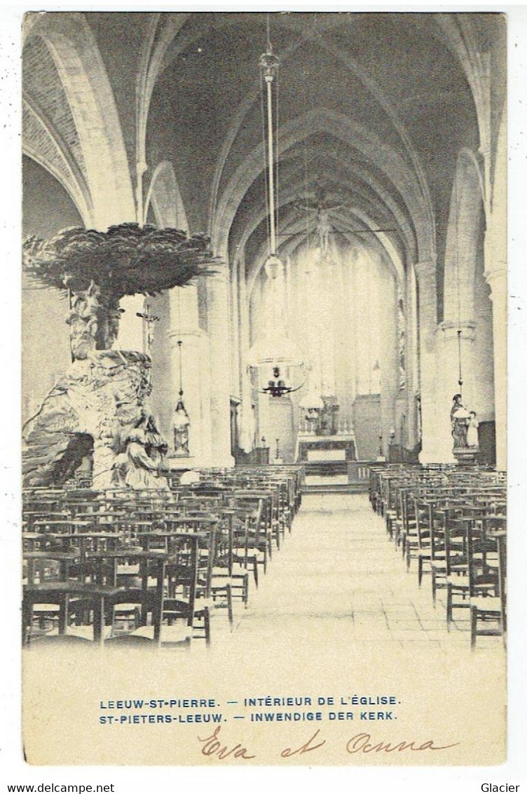 Leeuw-St.-Pierre - St Pieters Leeuw - Intérieur De L' Eglise - Inwendige Der Kerk - Sint-Pieters-Leeuw