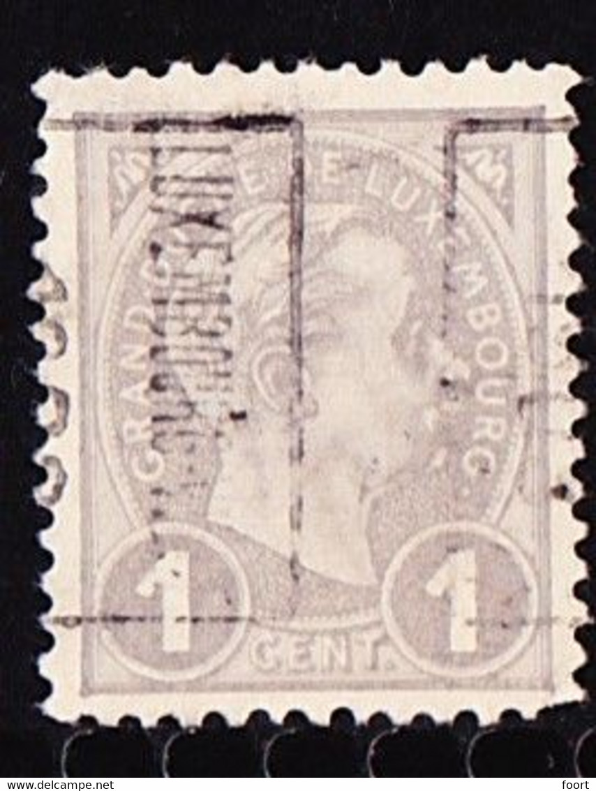 Luxembourg 1903 Prifix Nr. 12B - Vorausentwertungen