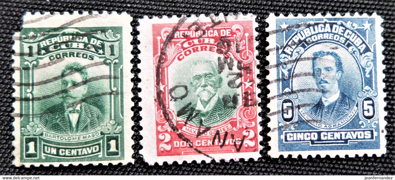 Timbre De Cuba Y&T N° 161_154_163 - Used Stamps