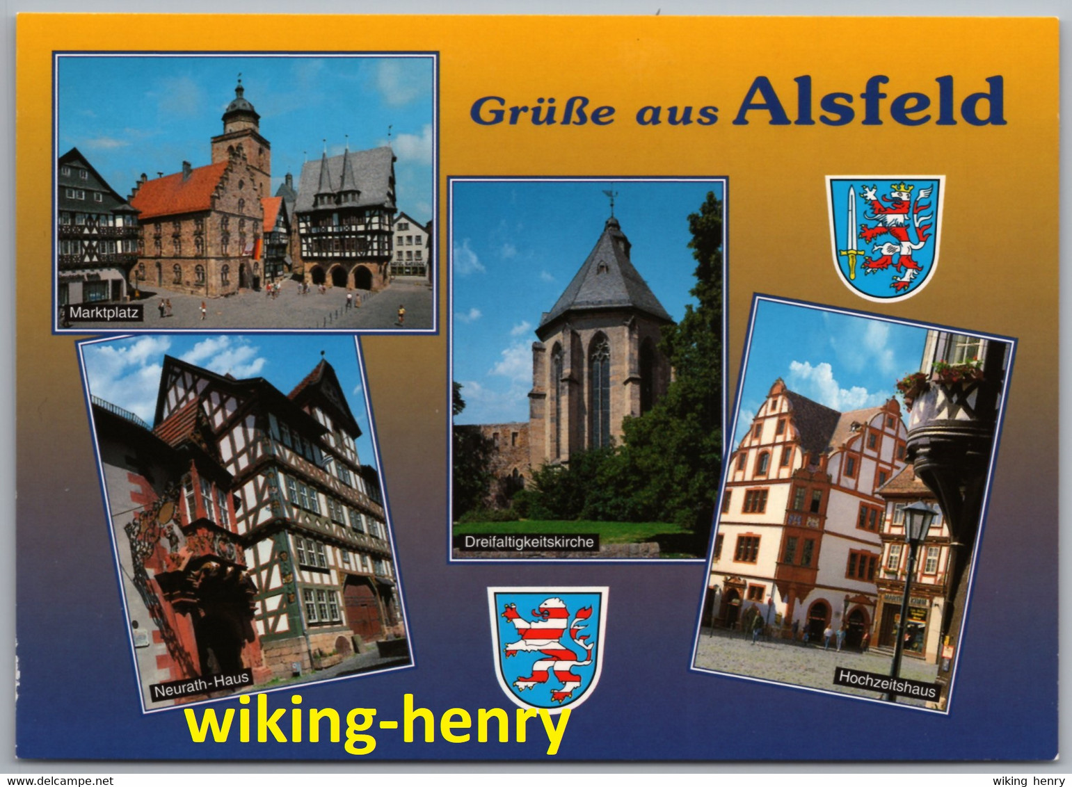 Alsfeld - Mehrbildkarte 7 - Alsfeld