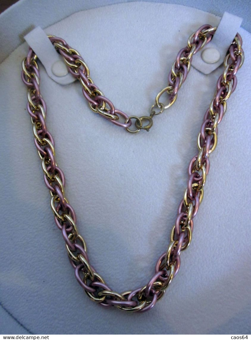 Collana Bigiotteria  Vintage Lunghezza Chiusa 20,5 Cm - Necklaces/Chains