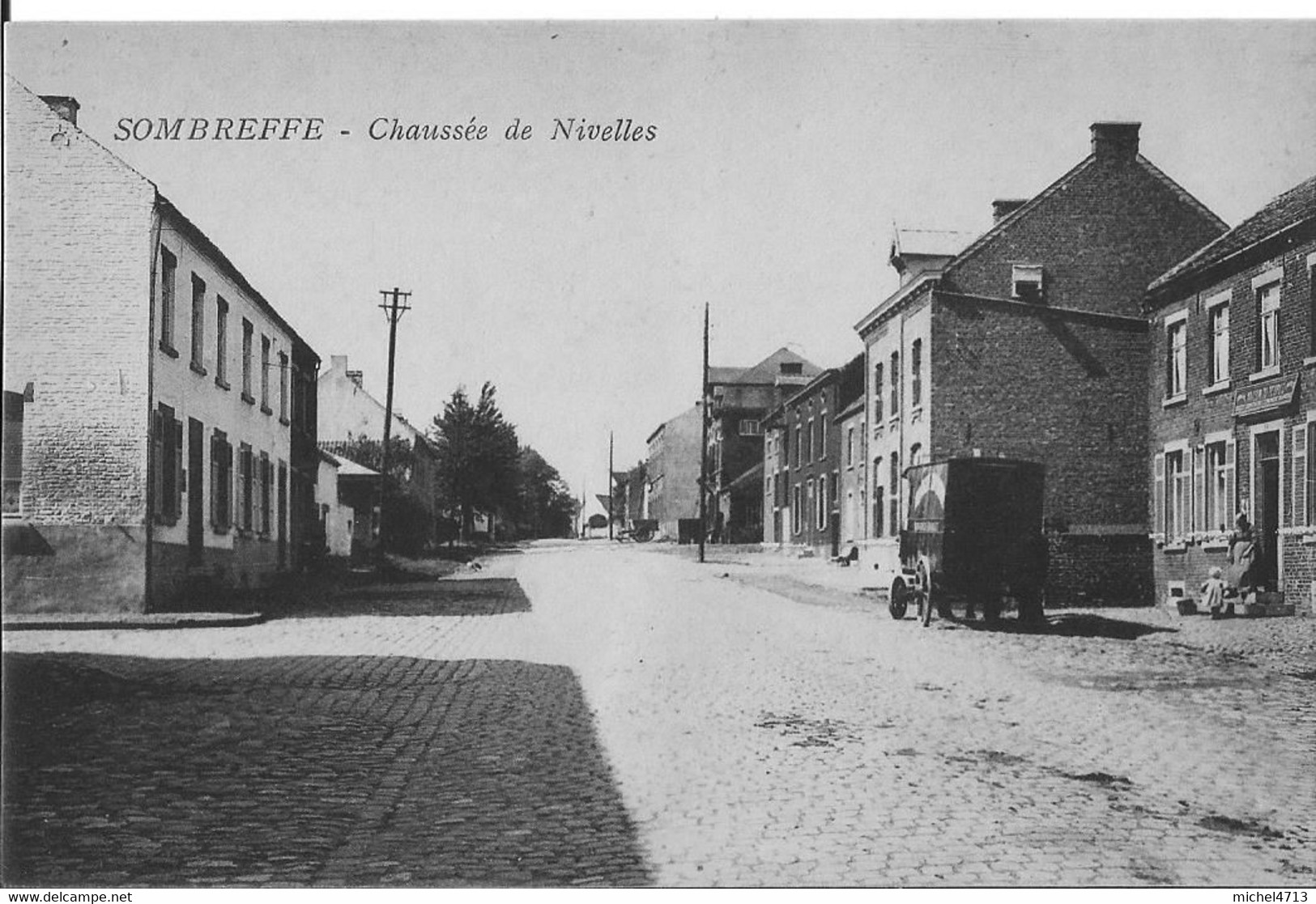 CHAUSSEE DE NIVELLES ATTELAGE 4138 - Sombreffe