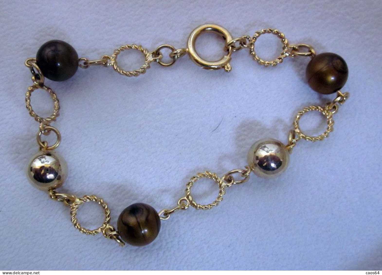 Parure Collana (lunghezza Chiusa 23 Cm) E Bracciale (lunghezza Chiuso 9,5 Cm) Bigiotteria  Vintage - Necklaces/Chains