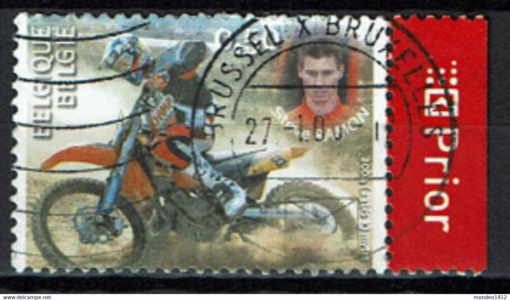 OBP Nr 3344 Belgian Sport Motorcross - Steve Ramon - Gebruikt