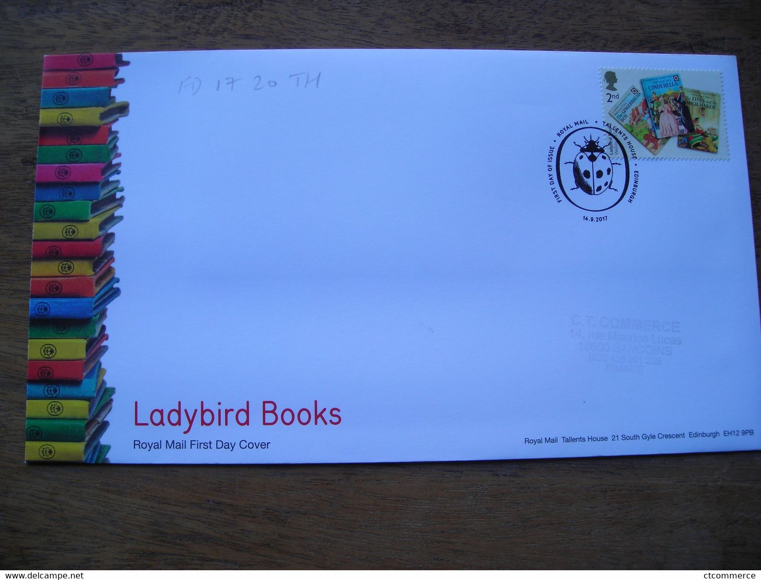 2017 FDC Ladybird Books Gingerbread Boy, Cinderella, Elves & The Shoemaker - 2011-2020 Decimal Issues