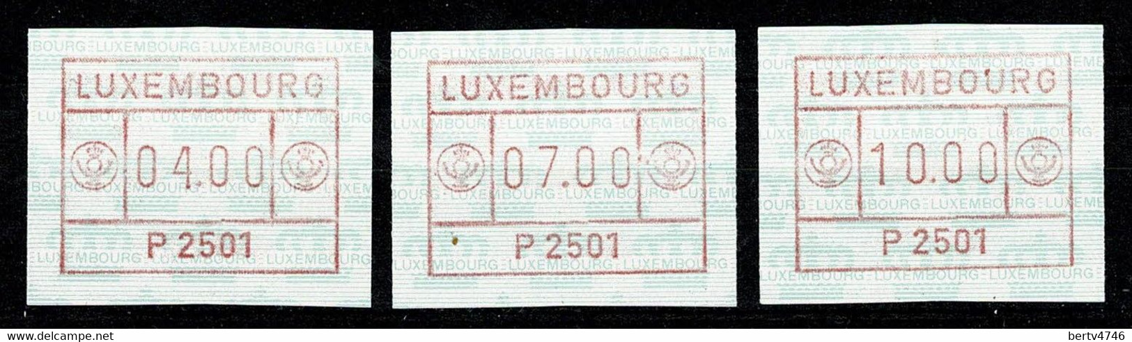 Lux. 1983  Mi,  ATM 1**  MNH - Automatenmarken