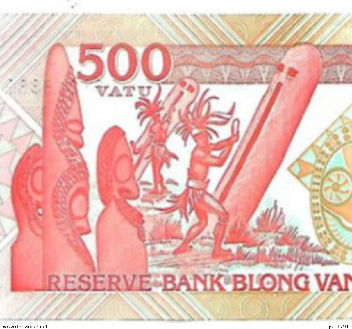 VANUATU  CENTRALE Bank  1ère émission  AA Petit  N°  Billet  NEUF - Vanuatu