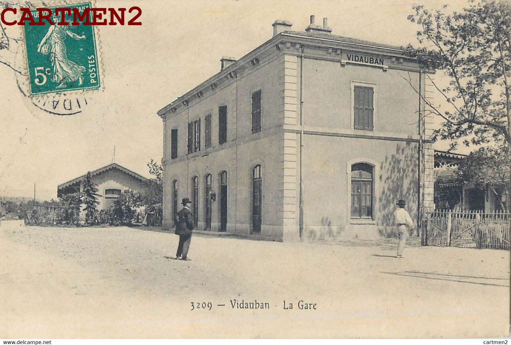 VIDAUBAN LA GARE STATION BAHNHOF 83 VAR - Vidauban